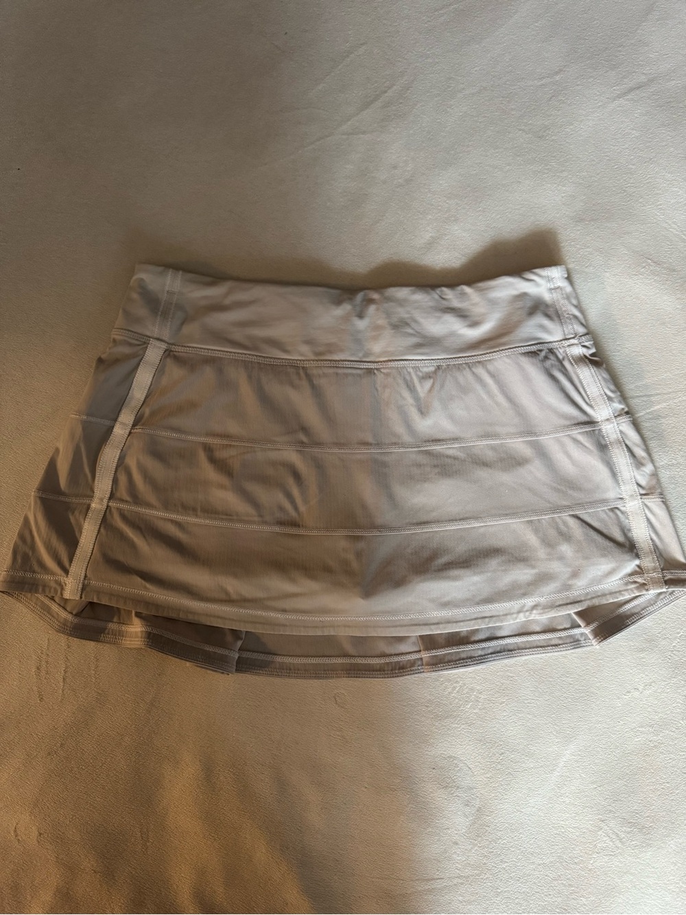 Lululemon Athletic Pace Rival Skirt , grey , size 8